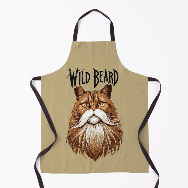 Item preview, Wild Beard. Funny Bearded Cat. Bearded pet humor. designed and sold by twisted-dot.