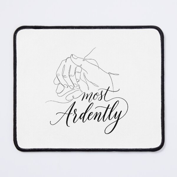 Item preview, Pride and Prejudice Most Ardently Line Art Hands designed and sold by Fenay Designs.