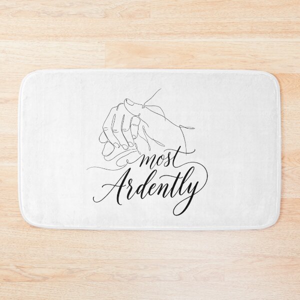 Item preview, Pride and Prejudice Most Ardently Line Art Hands designed and sold by Fenay Designs.