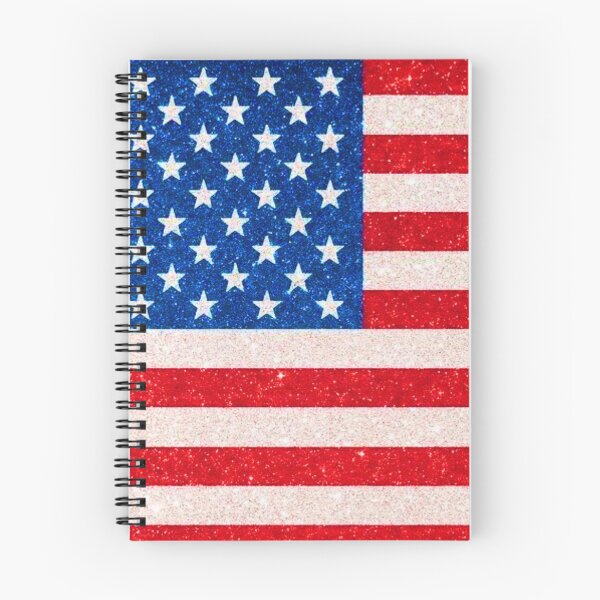 Item preview, USA glittered flag designed and sold by di-Vera-Rosati.