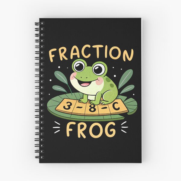 Item preview, Fraction Frog Math Pun Design – Funny Math Teacher Gift designed and sold by the science zoo.