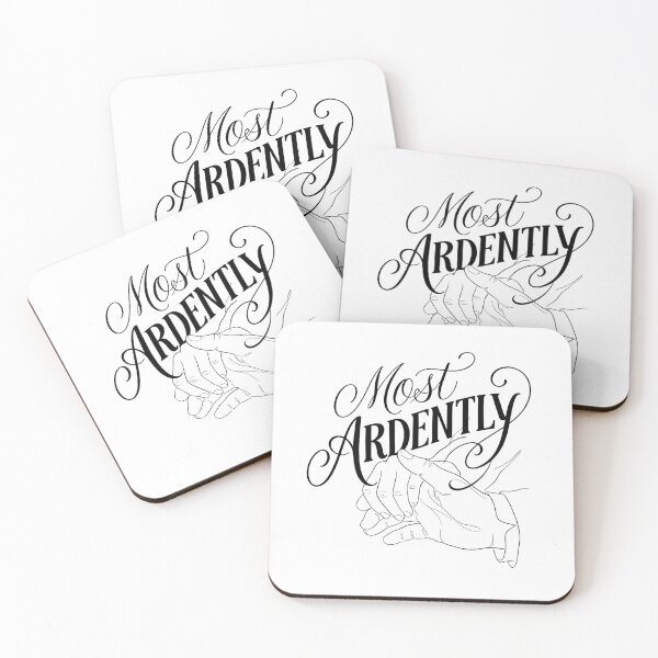 Item preview, Most Ardently Pride and Prejudice Jane Austen Line Art designed and sold by Fenay Designs.