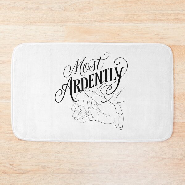 Item preview, Most Ardently Pride and Prejudice Jane Austen Line Art designed and sold by Fenay Designs.