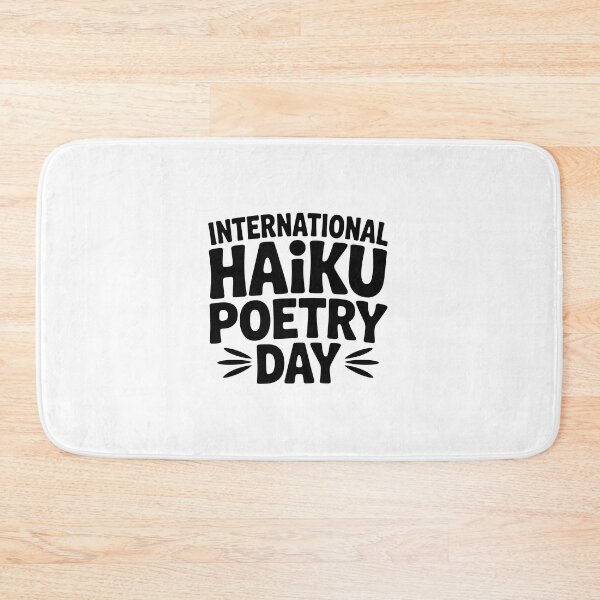 Item preview, International Haiku Poetry Day designed and sold by jkrphoto.