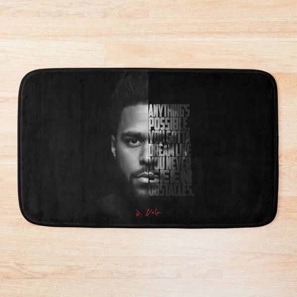 Item preview,  Black and white J Cole quote. designed and sold by Enea Kelo.