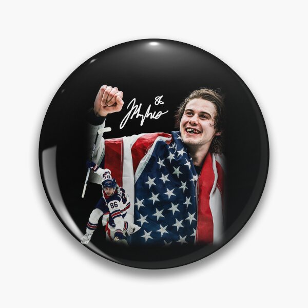 Item preview, Jack Hughes USA Olympic Gold Medal Hockey  designed and sold by issacsage.