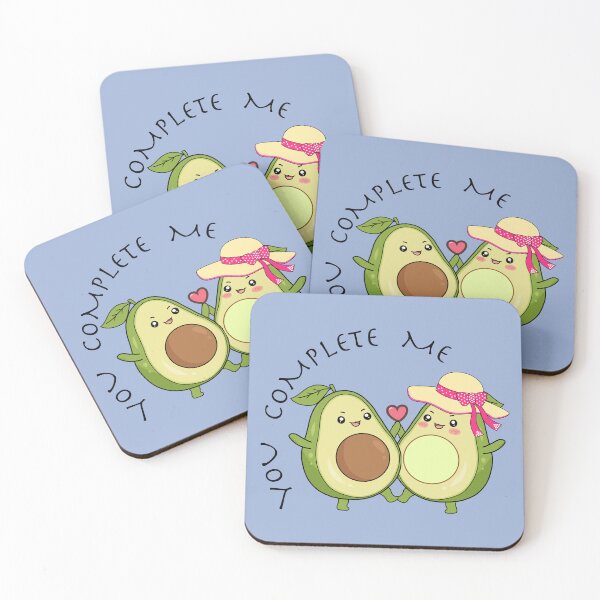 Item preview, Cute Avocado Couple In Love designed and sold by Naya Fankar .