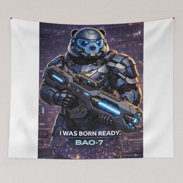 Item preview, BAO-7 - I WAS BORN READY  designed and sold by GDIArt.