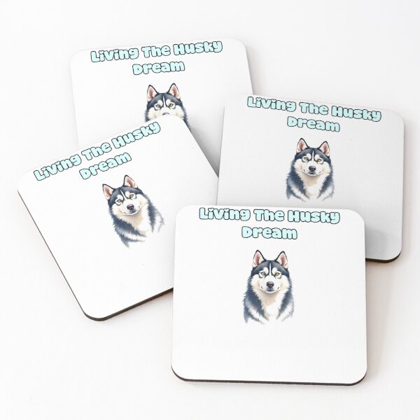 Item preview, Living The Husky Dream designed and sold by NatureUnleashed.