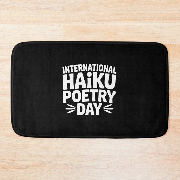 Item preview, International Haiku Poetry Day designed and sold by jkrphoto.