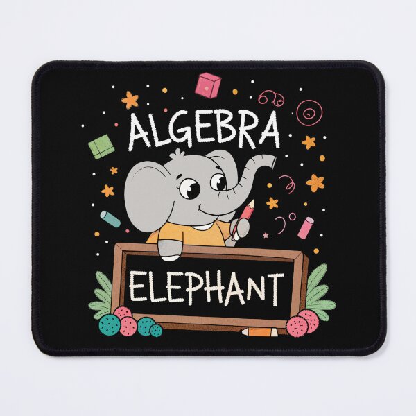 Item preview, Algebra Elephant Design– Cute Math Teacher Back to School Gift designed and sold by the science zoo.