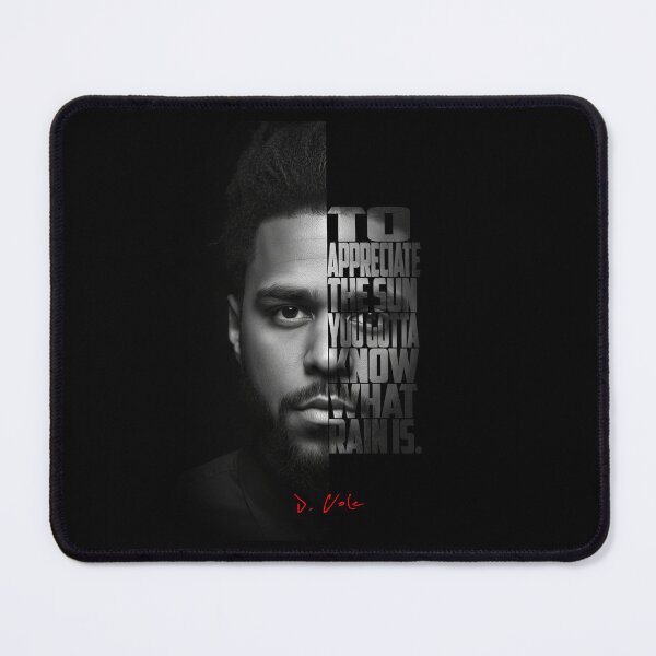 Item preview, Black and white J Cole quote. designed and sold by Enea Kelo.