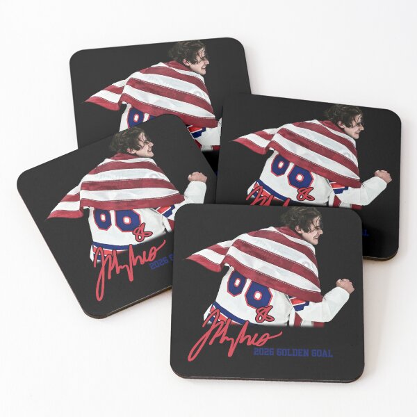 Item preview, Jack Hughes USA Hockey Golden Goal 2026 designed and sold by issacsage.