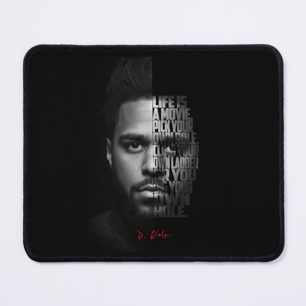 Item preview, Black and white J Cole quote. designed and sold by Enea Kelo.