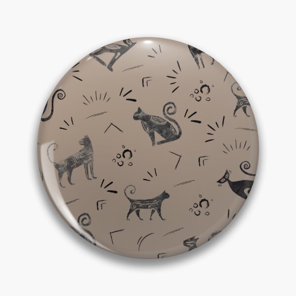 Item preview, Cave Art Cats on Light Brown designed and sold by KSimpson838.