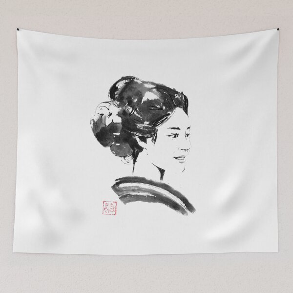 Item preview, young geisha designed and sold by pechane.