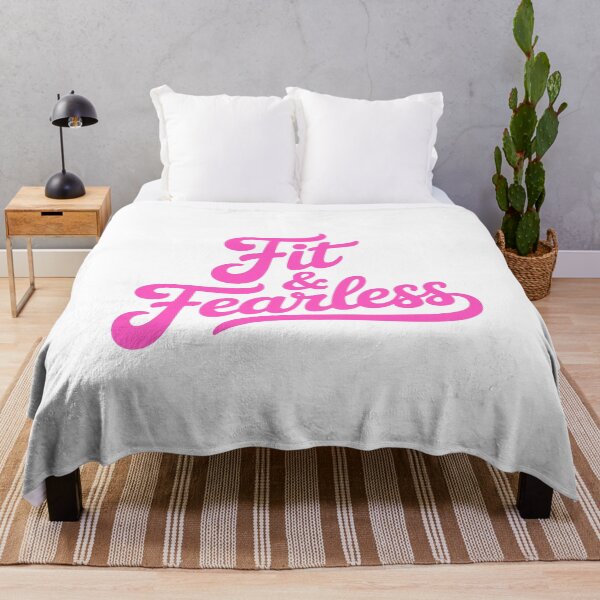 Item preview, Fit and Fearless! Pink Gym Girl designed and sold by PMCreative.