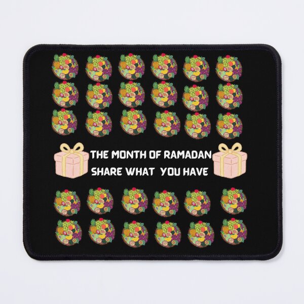 Item preview, Ramadan Kareem – Share What You Have – Festive Fruit Pattern designed and sold by Dew  Drop wear.