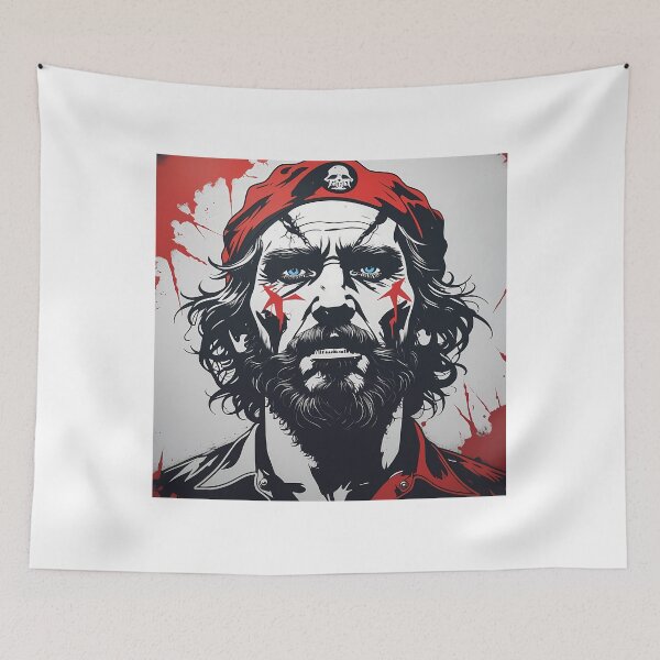 Item preview, Intense Chaos Stencil Portrait designed and sold by BRANDONWEI.