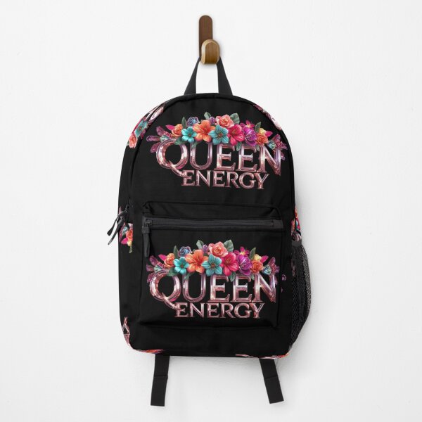 Item preview, Queen Energy – Bold Floral Crown Women Empowerment Design designed and sold by YourTrendyTees.