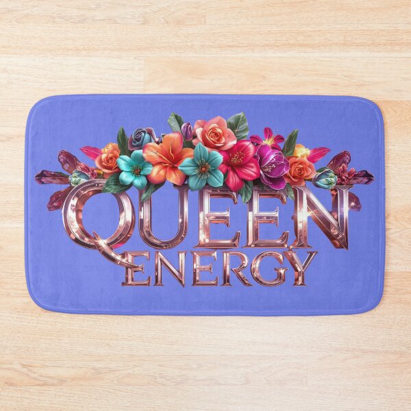 Item preview, Queen Energy – Bold Floral Crown Women Empowerment Design designed and sold by YourTrendyTees.