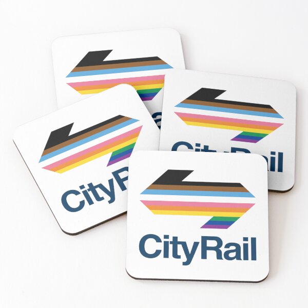 Item preview, CityRail NSW (Pride Logo) Sydney Trains designed and sold by Vintage Vista Stickers.