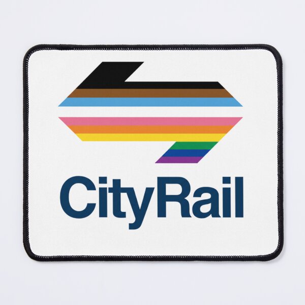 Item preview, CityRail NSW (Pride Logo) Sydney Trains designed and sold by Vintage Vista Stickers.