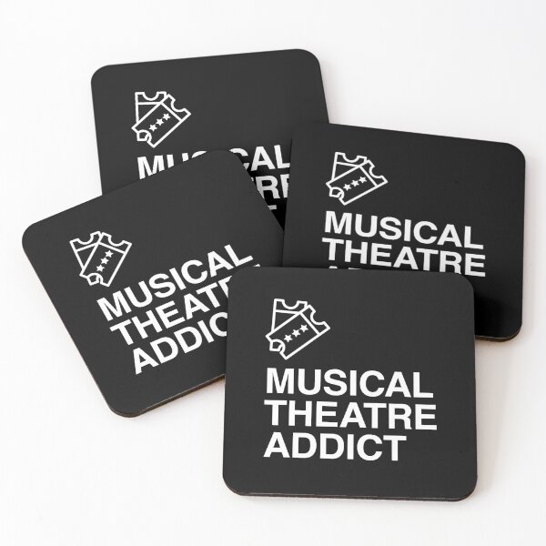 Item preview, Musical Theatre Addict – Theatre Kid Aesthetic Typography Design designed and sold by Identity Club Co.