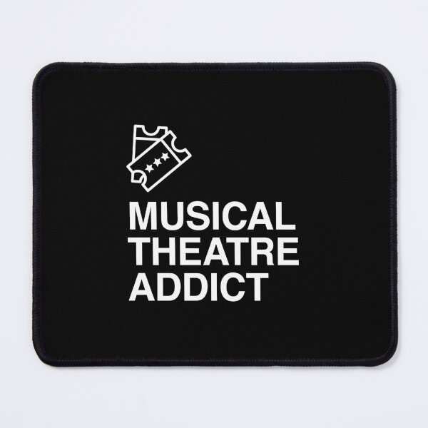Item preview, Musical Theatre Addict – Theatre Kid Aesthetic Typography Design designed and sold by Identity Club Co.