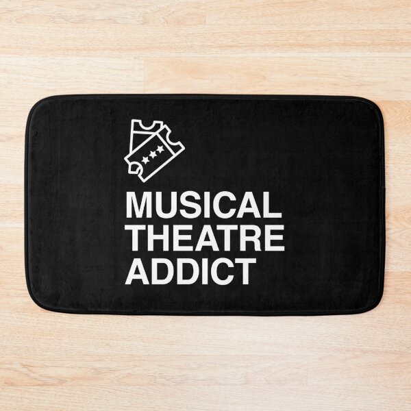 Item preview, Musical Theatre Addict – Theatre Kid Aesthetic Typography Design designed and sold by Identity Club Co.
