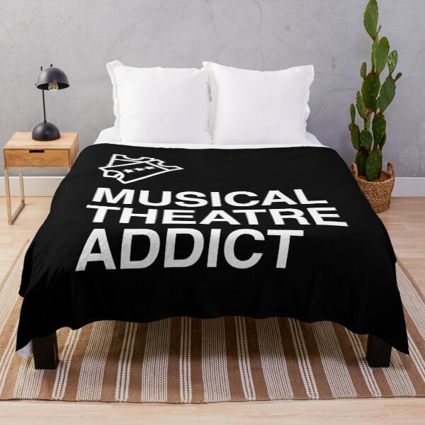Item preview, Musical Theatre Addict – Theatre Kid Aesthetic Typography Design designed and sold by Identity Club Co.