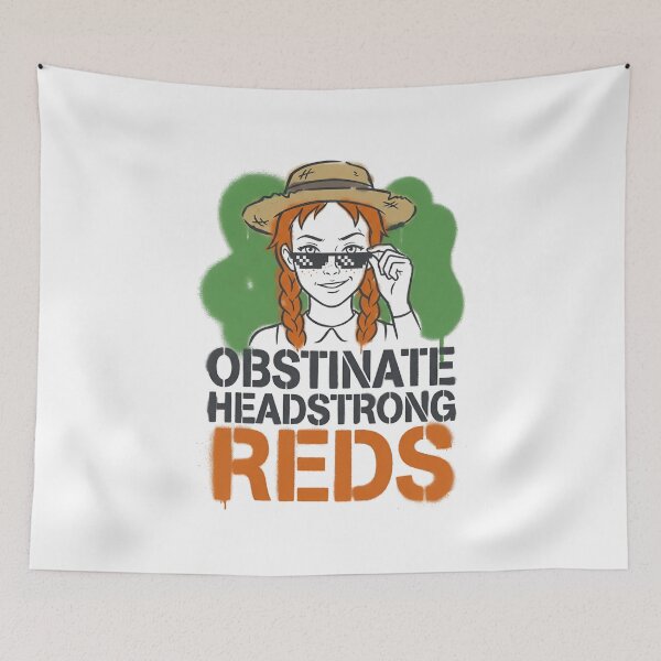 Item preview, Obstinate Headstrong Reds Anne Shirley Pixel Sunglasses designed and sold by Fenay Designs.