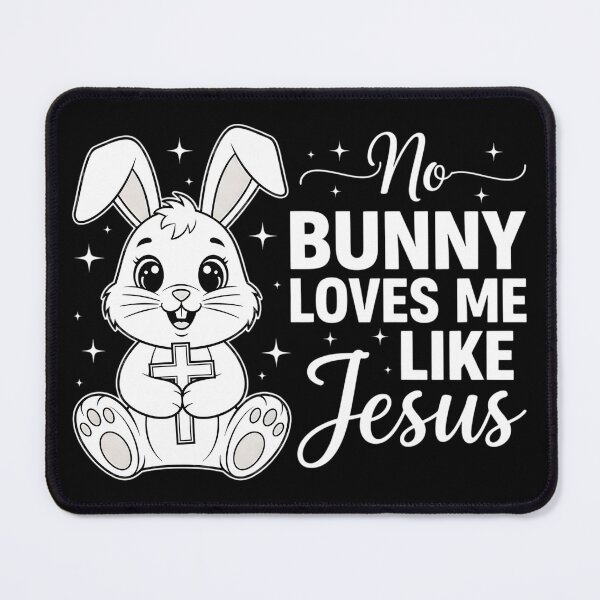 Item preview, Easter No Bunny Loves Me Like Jesus Christian designed and sold by OlakunleOloroz.