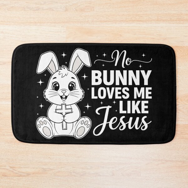 Item preview, Easter No Bunny Loves Me Like Jesus Christian designed and sold by OlakunleOloroz.