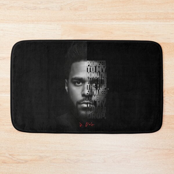 Item preview, Black and white J Cole quote. designed and sold by Enea Kelo.