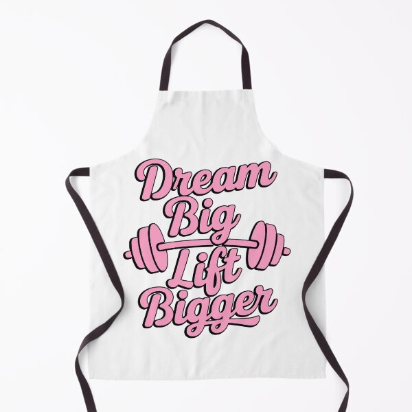 Item preview, Dream Big Lift Bigger! Pink Gym Girls designed and sold by PMCreative.