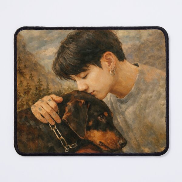 Item preview, BTS Jungkook and Bam | JK and Bammie oil painting | bts maknae | BTS in the soop designed and sold by moteesshop.