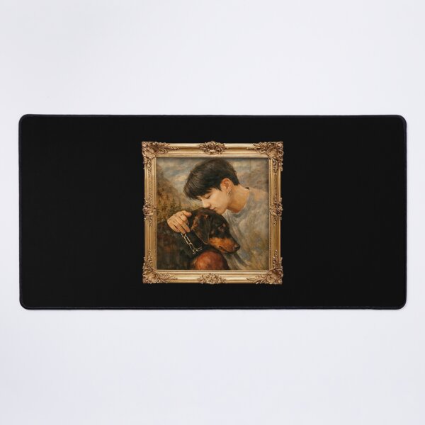 Item preview, BTS Jungkook and Bam | JK and Bammie oil painting | bts maknae | BTS in the soop designed and sold by moteesshop.