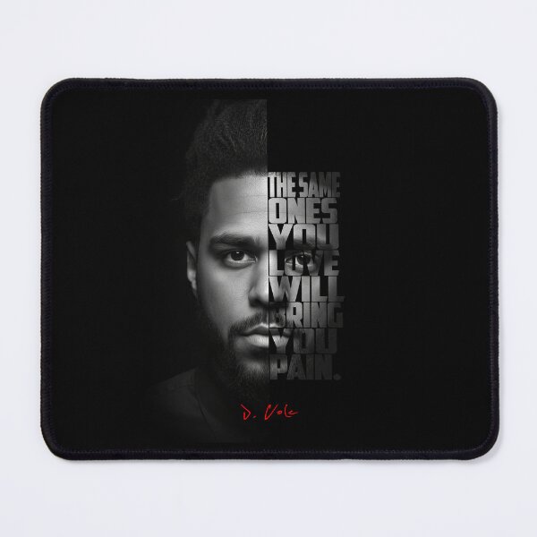 Item preview, Black and white J Cole quote. designed and sold by Enea Kelo.