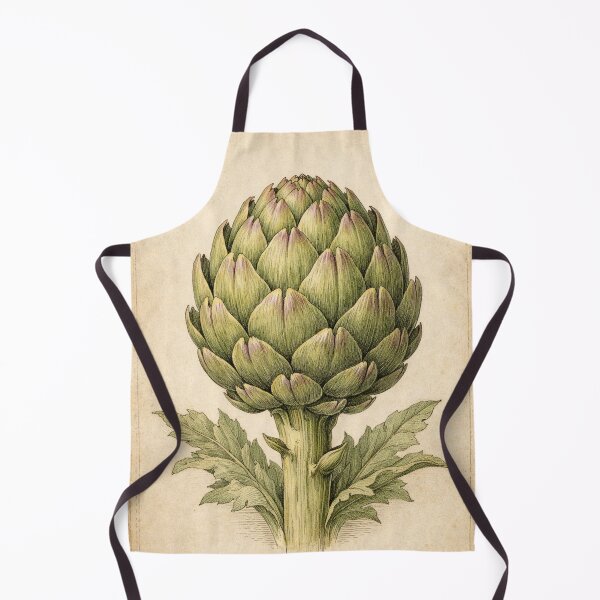Item preview, Vintage Artichoke Botanical Print – Rustic Farmhouse Kitchen Wall Art designed and sold by Darlin8888.