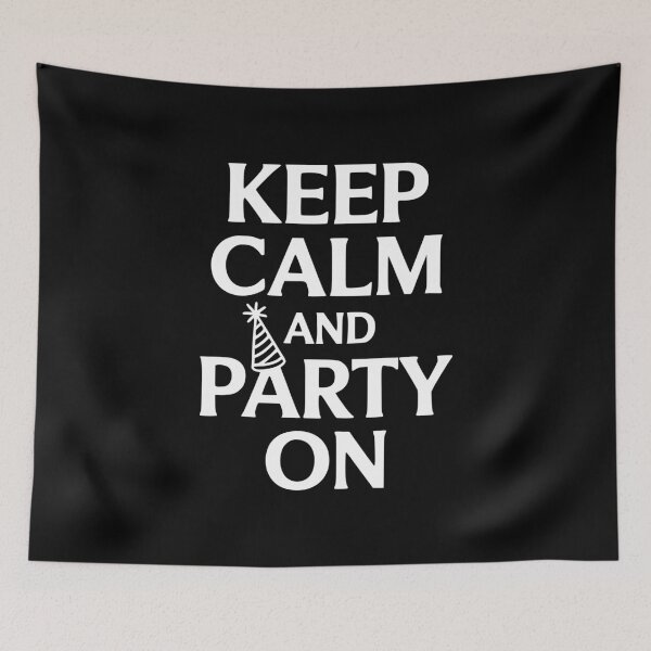 Item preview, Keep Calm and Party On designed and sold by Frank Ring.