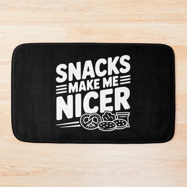 Item preview, Snacks Make Me Nicer designed and sold by Frank Ring.