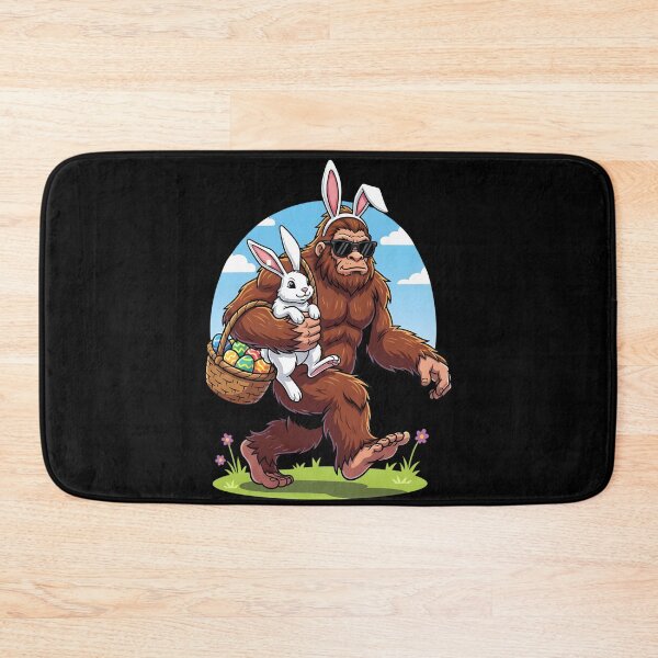 Item preview, Funny Bigfoot Rock On Rabbit Easter designed and sold by OlakunleOloroz.