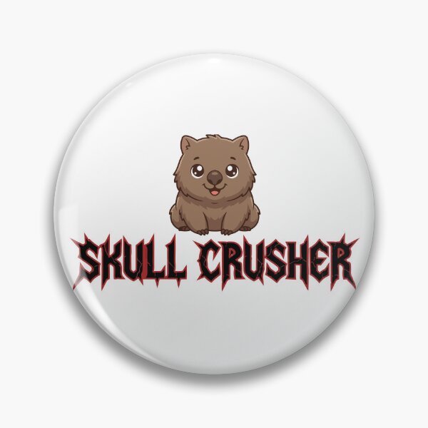 Item preview, Skull Crusher Tactical Wombat Biology Humor designed and sold by Petzzz.