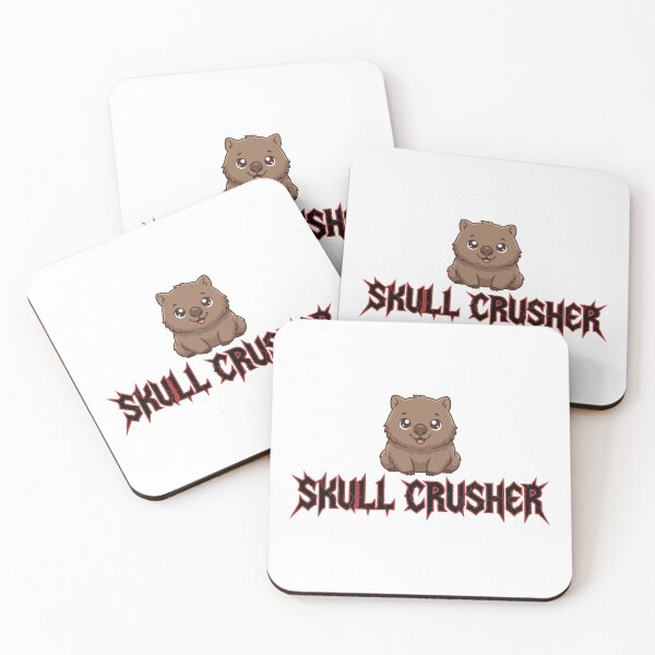 Item preview, Skull Crusher Tactical Wombat Biology Humor designed and sold by Petzzz.