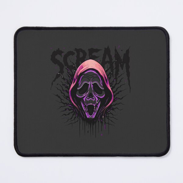 Item preview, Hooded Neon Scream Skull – Dark Horror designed and sold by THE-DAILY-DRIPS.