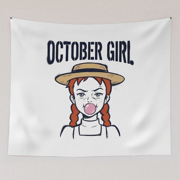 Aperçu de l'œuvre Fille d'octobre Anne… la maison aux pignons verts Bubblegum créée et vendue par Fenay Designs.