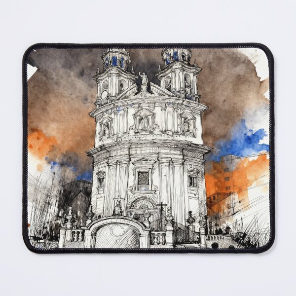 Item preview, PILGRIM CHURCH. PONTEVEDRA. SPAIN designed and sold by redmoon64.