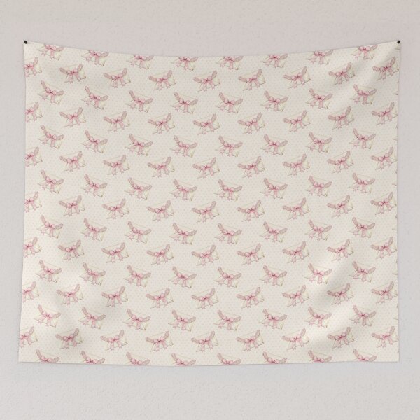 Item preview, Coquette Love Letter Pattern  designed and sold by LouieVanille.