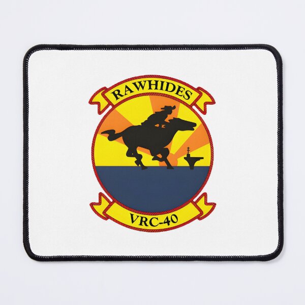 Item preview, VRC-40 Rawhides Navy Squadron Emblem designed and sold by CharlieDesings.